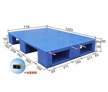 85#平板川字卡板（内置4根钢管）